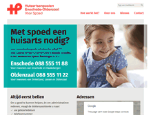 Tablet Screenshot of hdt-oost.nl